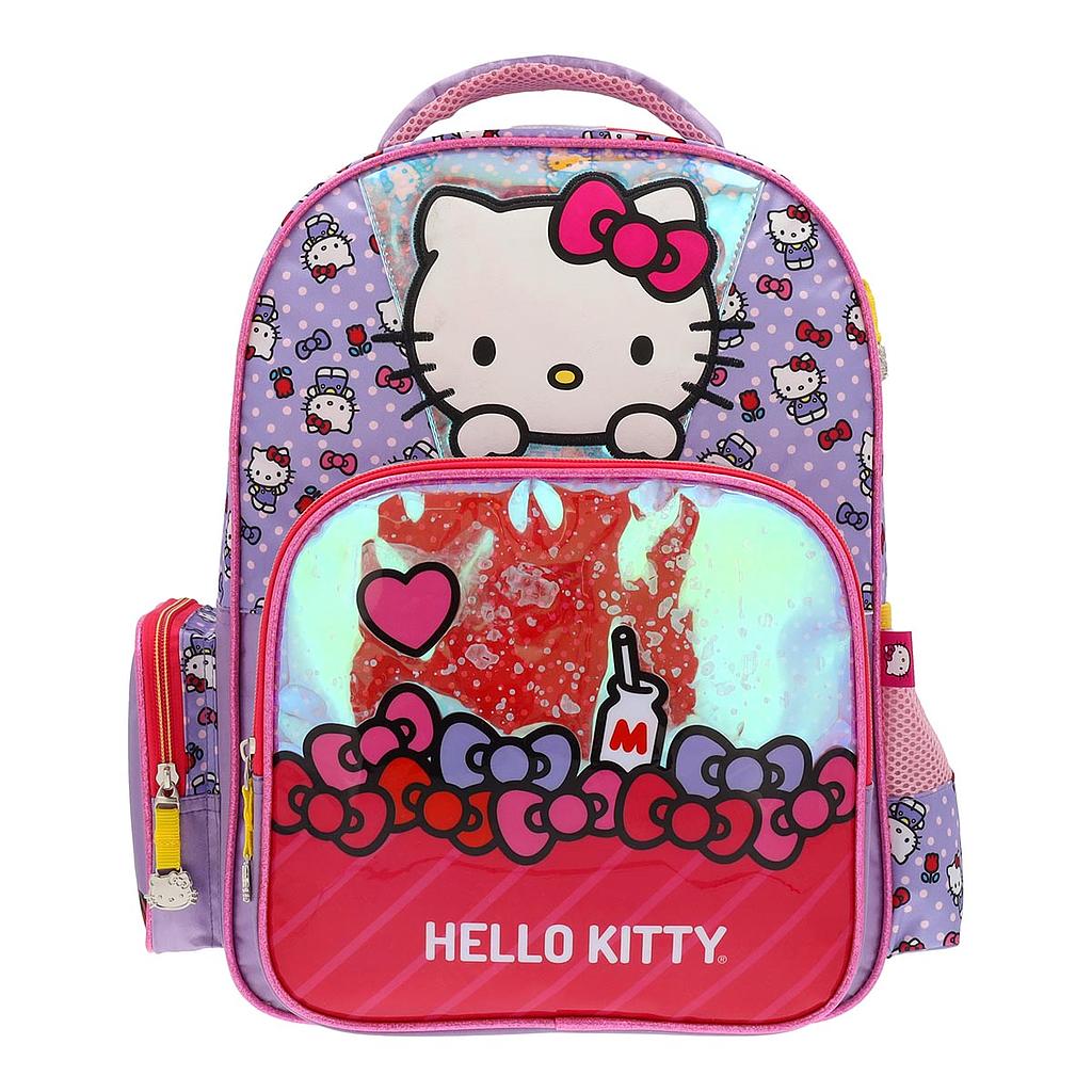 Mochila Hello Kitty Infantil Rojo