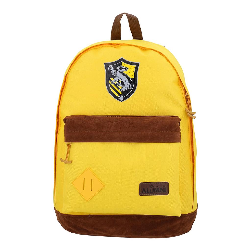 Mochila Hufflepuff Harry Potter Juvenil Amarillo 17L