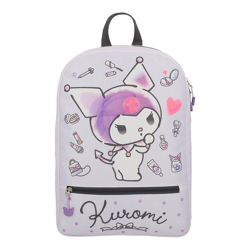Mochila Sanrio Kuromi Juvenil 17L