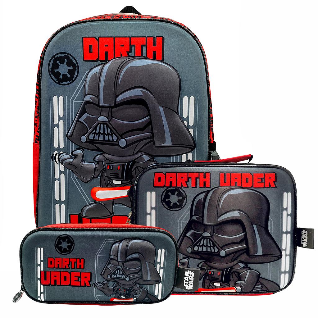 Set Mochilas 3 en 1 Star Wars Infantil 14L