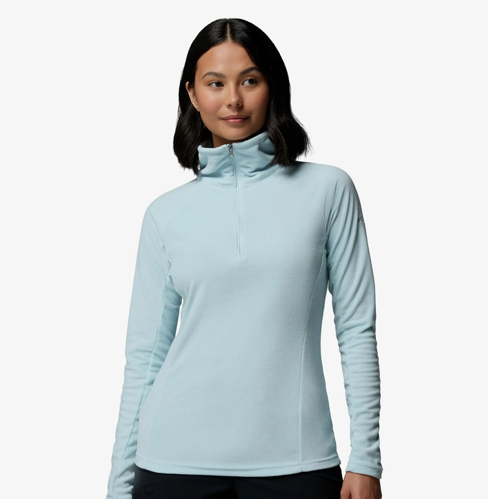 Polar Mujer Columbia Glacial IV Half Zip Azul Celeste