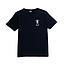 Polera CIRCA Shoes Tee Negra Algodón
