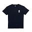 Polera CIRCA Break Up Tee Negro Oversize Algodón