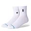 Calcetines Stance NBA Logoman ST QTR Blanco White