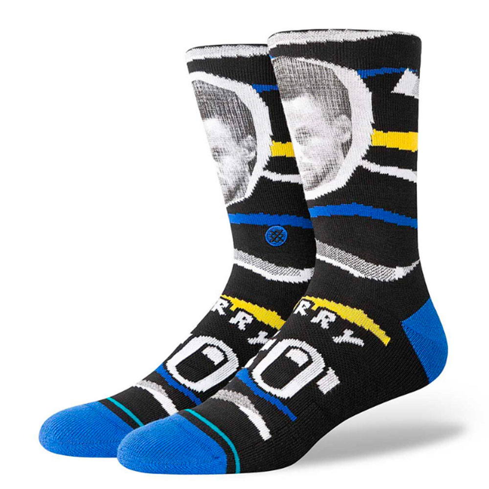 Calcetines Stance Faxed Curry Negro Black