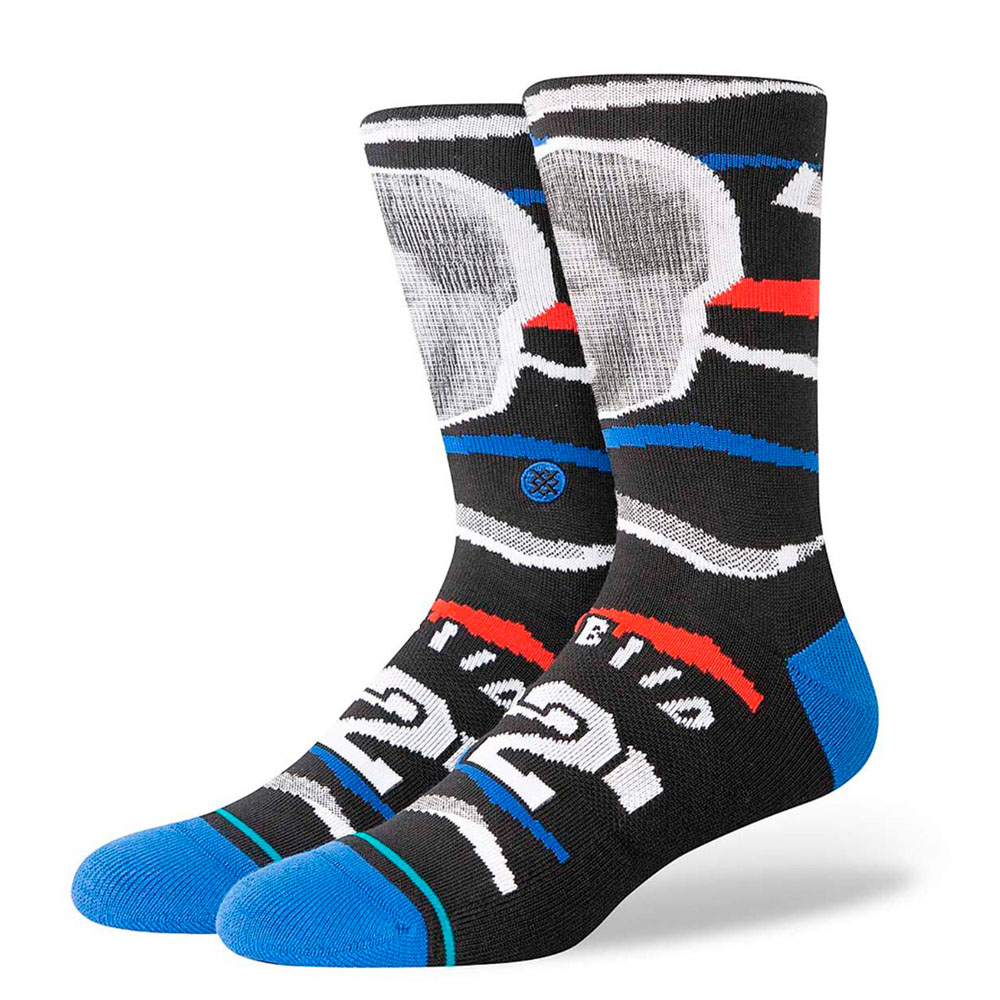 Calcetines Stance Faxed Embiid Negro Black