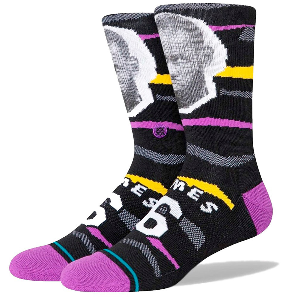 Calcetines Stance Faxed LeBron 23 Negro Black