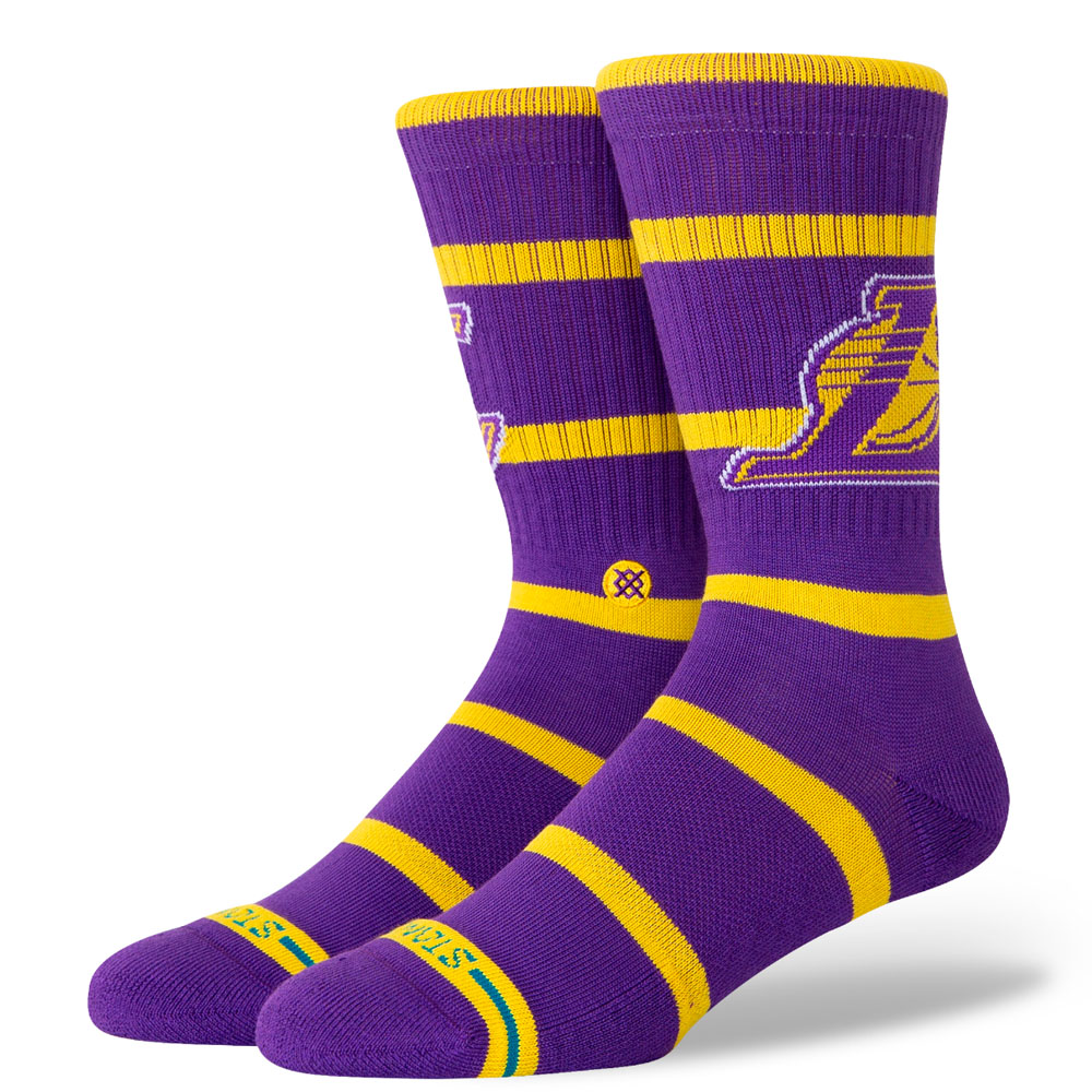 Calcetines Stance Prep Los Angeles Lakers Morado