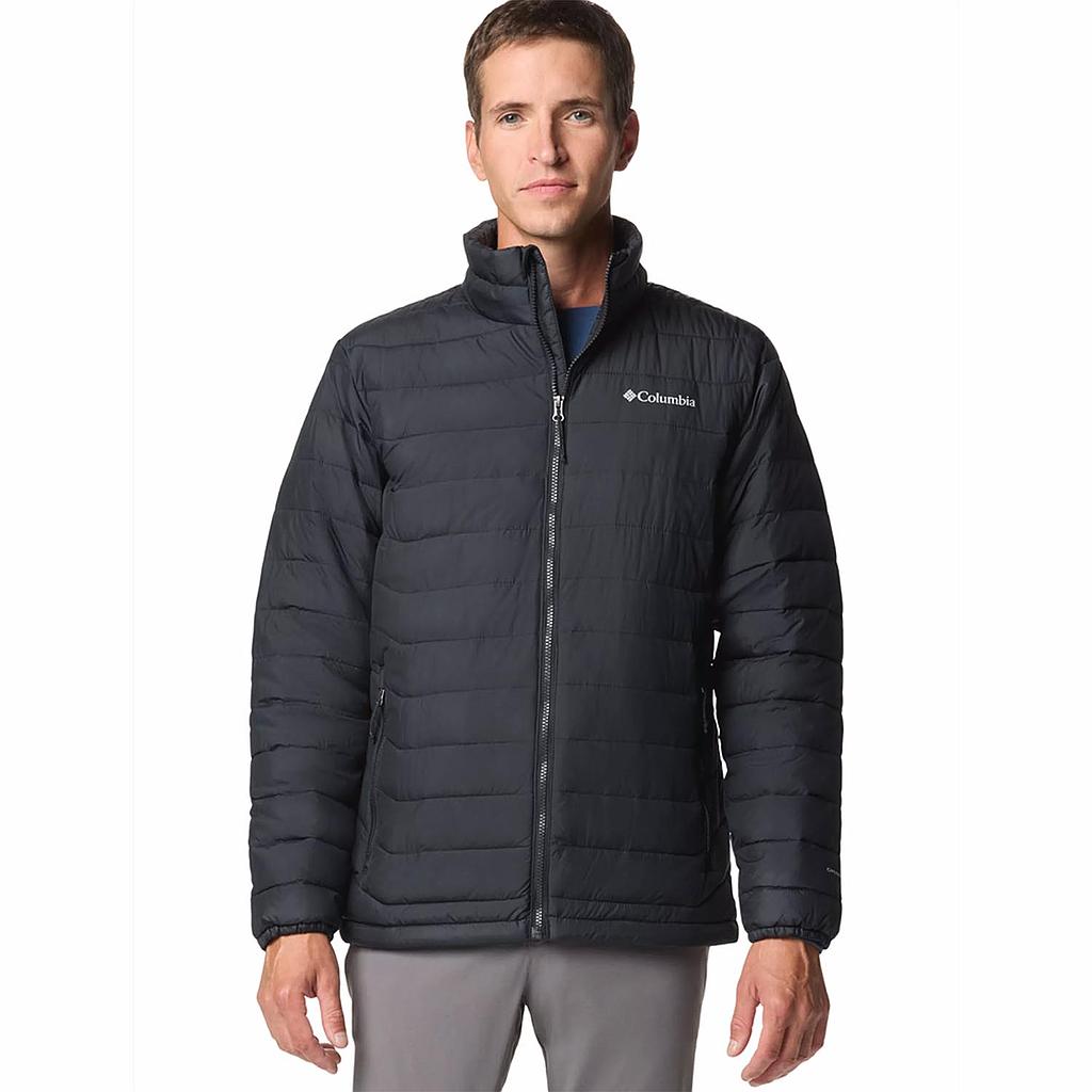 Parka Aislante Hombre Columbia Powder Lite II Negro