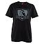 Polera Colo Colo Urbano "Escudo Plateado" Negra