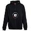 Poleron Colo Colo Urbano Hoodie "Nuestra Raza Sin Igual" Negro