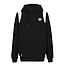 Polerón Colo Colo Urbano Full Zipper Block Color Negro Blanco