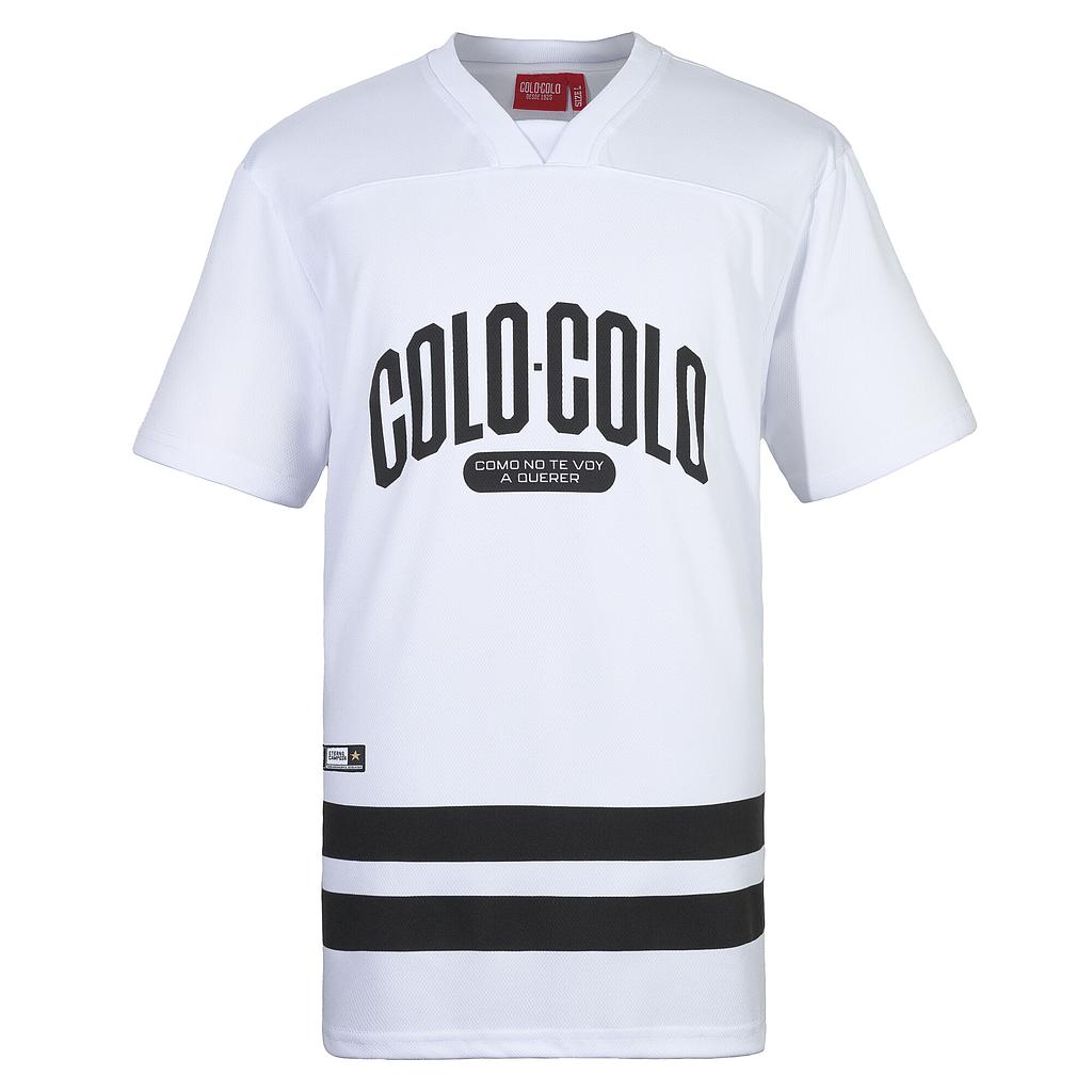 Polera Hombre Colo Colo Blanco Urbano