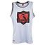 Polera Colo Colo Urbano tank "Escudo Rojo" Blanco