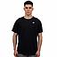 Polera Kappa Hombre Black Banda White i26
