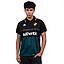 Polera Kappa Hombre Authentic Negro Verde