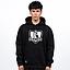 Poleron Hombre Hoodie Colo-Colo Urbano Escudo Negro