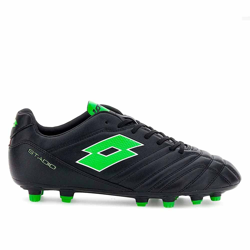 Zapato Fútbol Hombre Lotto Stadio 705 FG Negro/Verde
