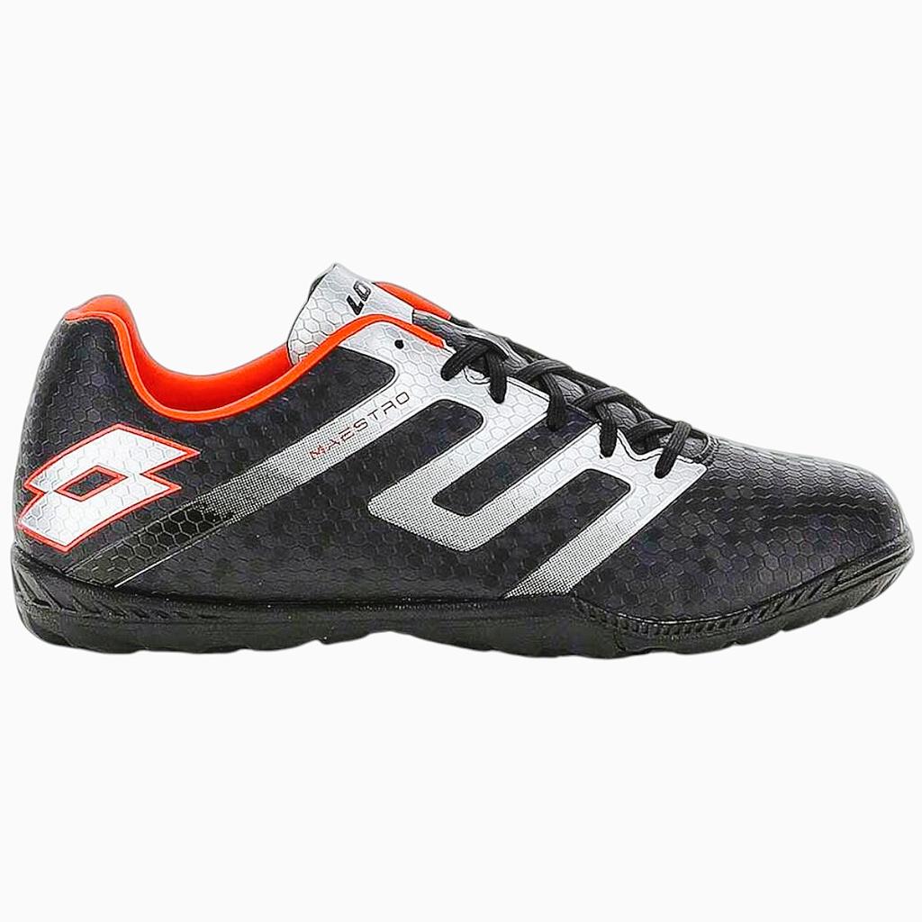 Zapato Baby Fútbol Hombre Lotto Maestro 700 V TF Negro/Rojo