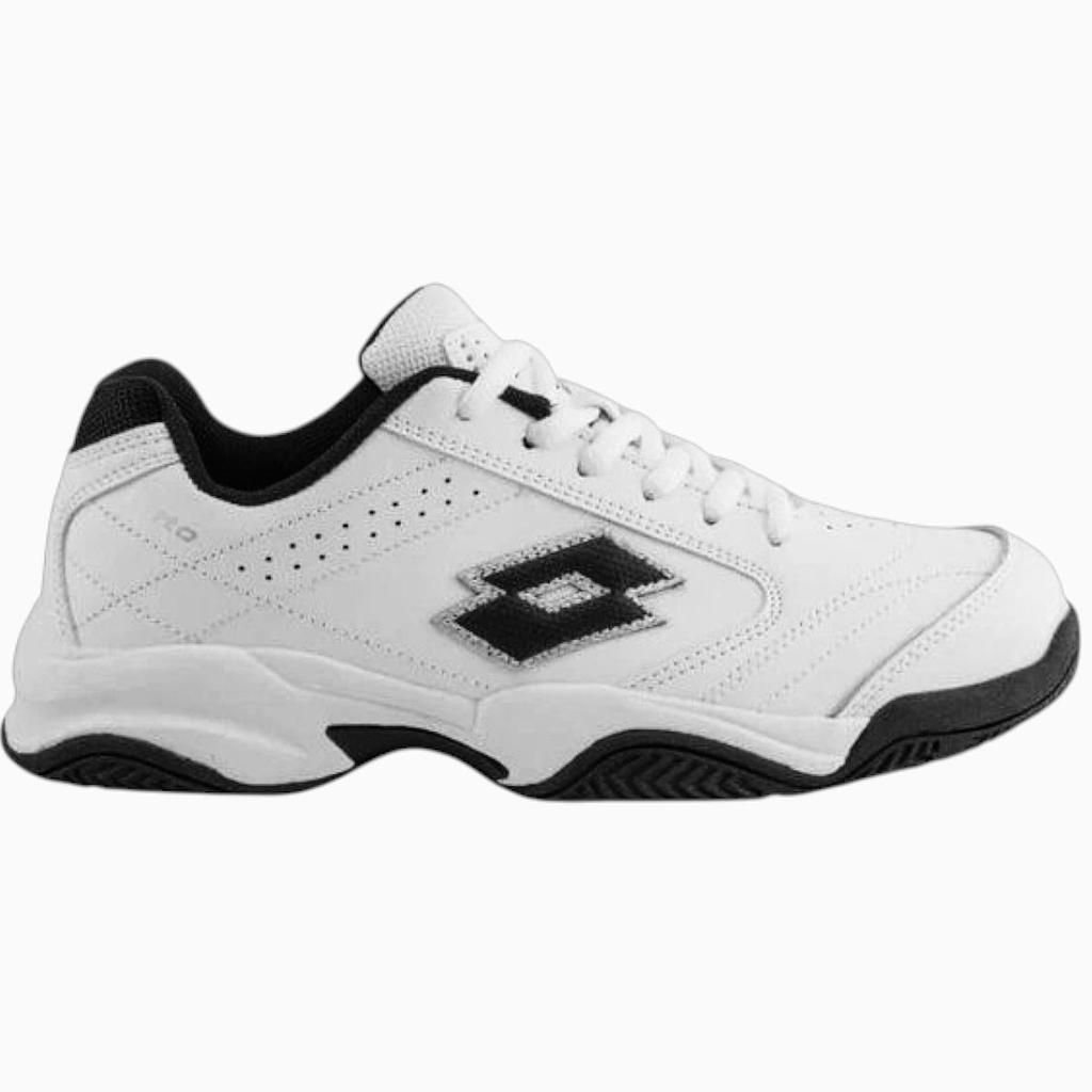 Zapatilla Urbana Juvenil Lotto Court Blanca Azul Pofundo