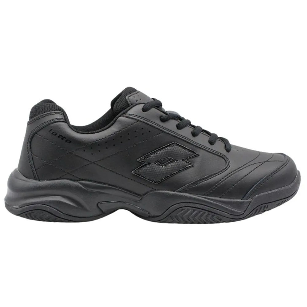 Zapatilla Urbana Juvenil Lotto Court Negra