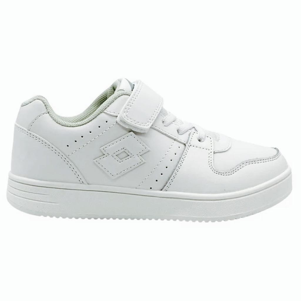 Zapatilla Urbana Niño Lotto Basket Blanca