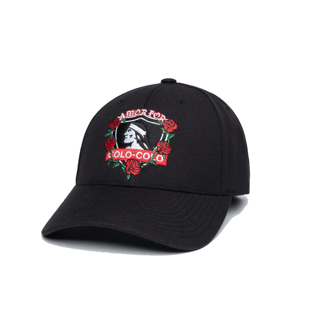 Jockey Colo Colo Urbano Escudo y Rosas Black