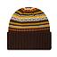 Beanie New Era De Mujer Fairisle Beanie Dark Browns