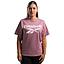 Polera Mujer Reebok Classics Big Logo Tee Algodón Rosado