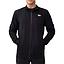 Polerón Reebok Deportivo Hombre Negro Cierre Completo