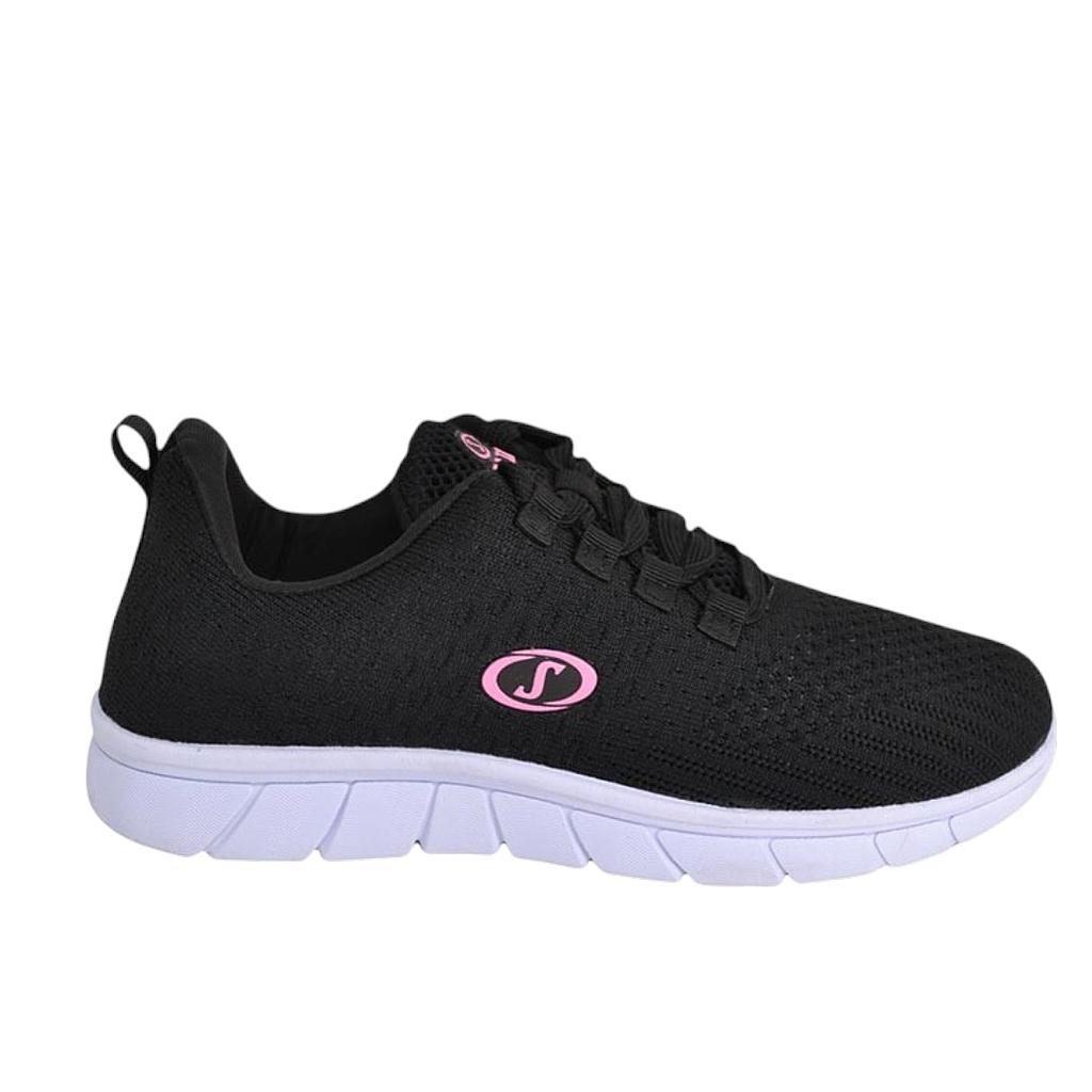 Zapatilla Mujer Urbana Mesh Spalding ZFF2027 Negro