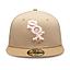 Jockey Gorro 59Fifty Chicago White Sox Beige - Rosado