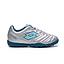 Zapatilla Baby Fútbol Niño Lotto Stadio 705 TF JR Gris Celeste