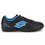 Zapato Baby Fútbol Juvenil Lotto Stadio 705 TF JR Negro Celeste