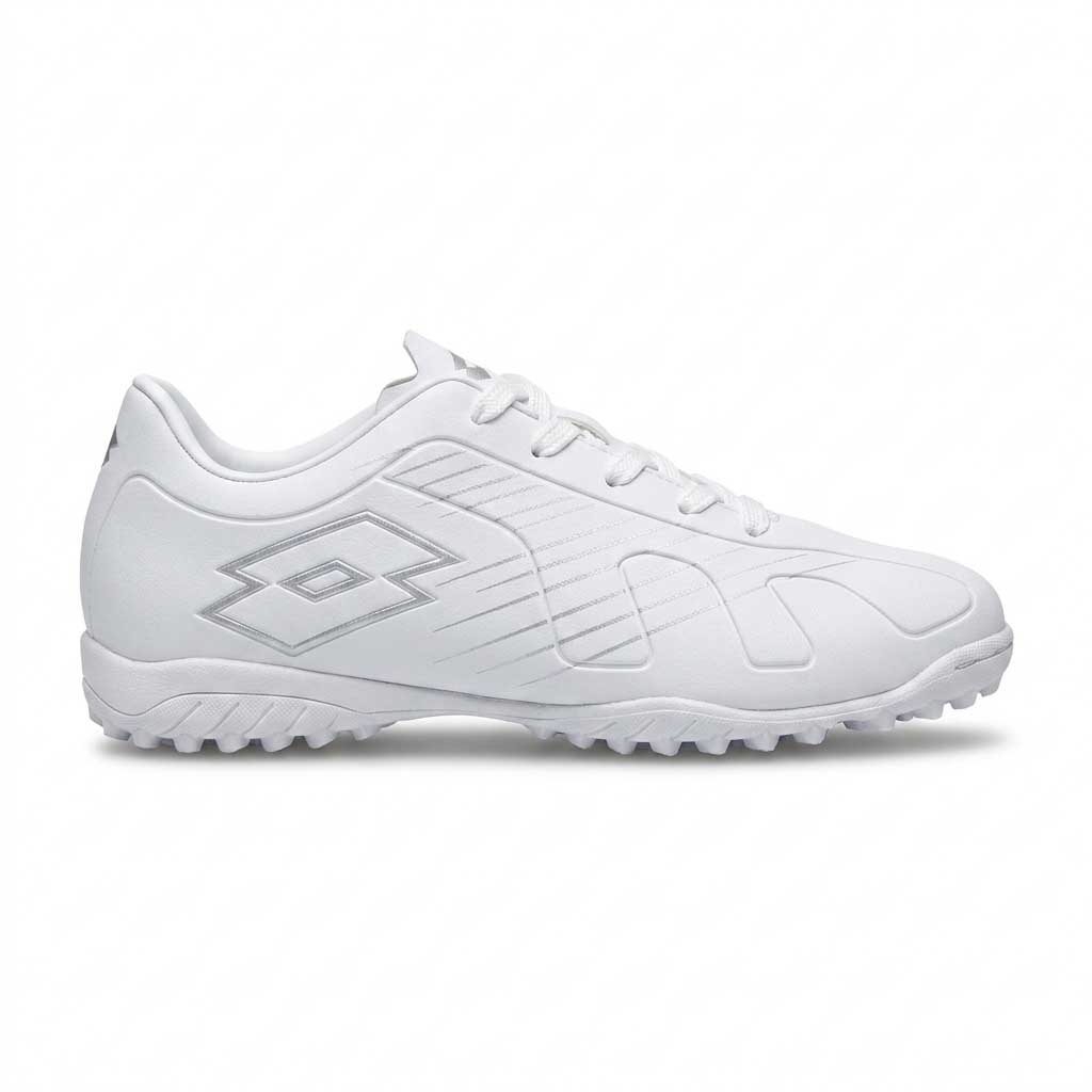 Zapato Baby Fútbol Juvenil Lotto Fiore JR TF Blanco