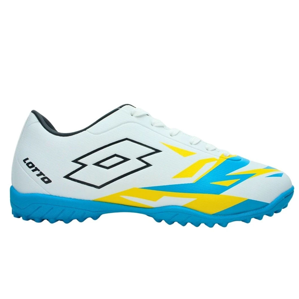Zapato Baby Fútbol Niño Lotto Siro JR TF Blanco