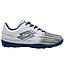Zapato Baby Fútbol Niño Lotto Solista TF JR Blanco Gris