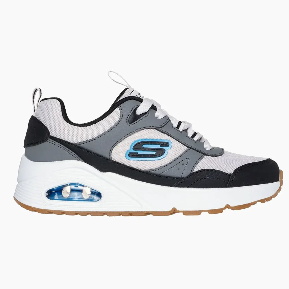 Zapatillas Urbanas Niño Skechers Uno - Retro-Groove Negro 403659L-BKW