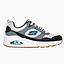 Zapatillas Urbanas Niño Skechers Uno - Retro-Groove Negro 403659L-BKW