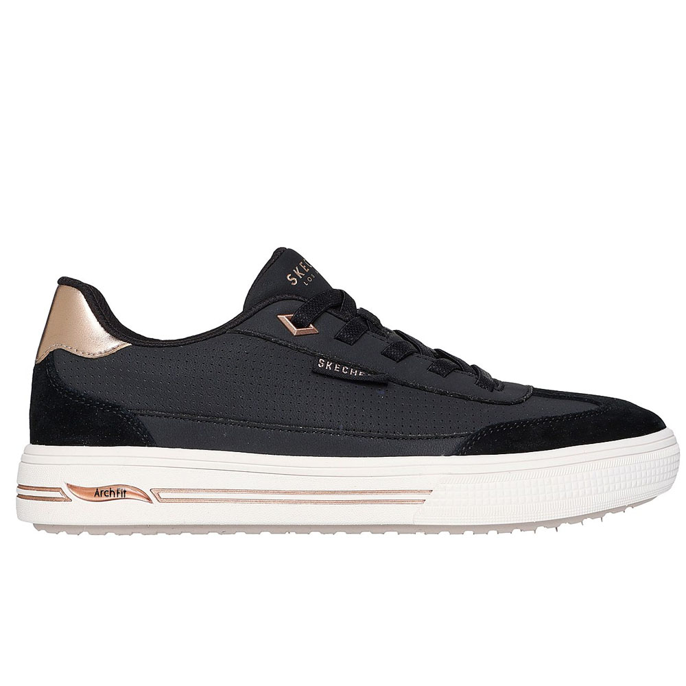 Zapatillas Urbanas Mujer Skechers Arch Fit Arcade Diamond Daze Negro 177204-BLK
