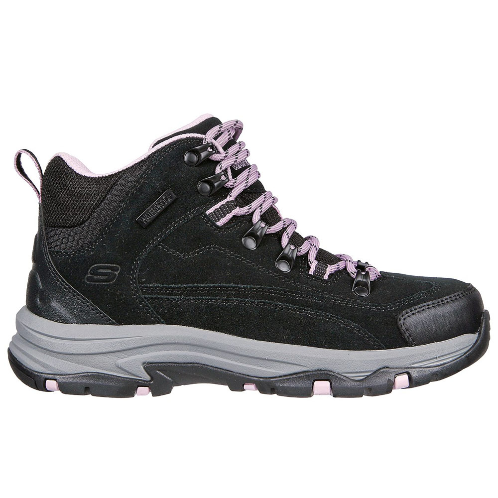 Zapatos Talla 36 CL Waterproof Outdoor Mujer Skechers Trego - Alpine Trail 167004-BKLV