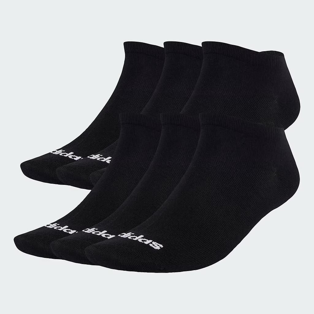Sixpack Calcetines Adidas Negros Logo Lineal