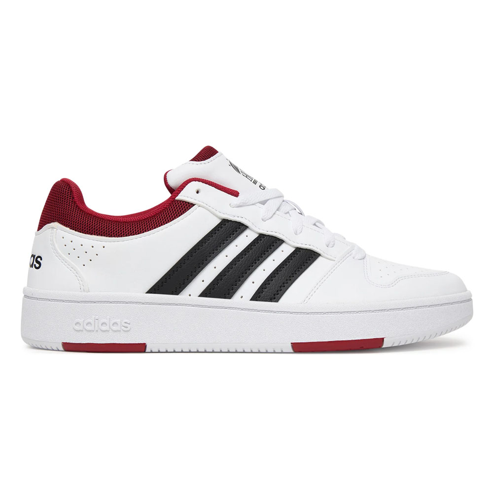 Zapatillas Adidas Hoops Classic Blanco Rojo