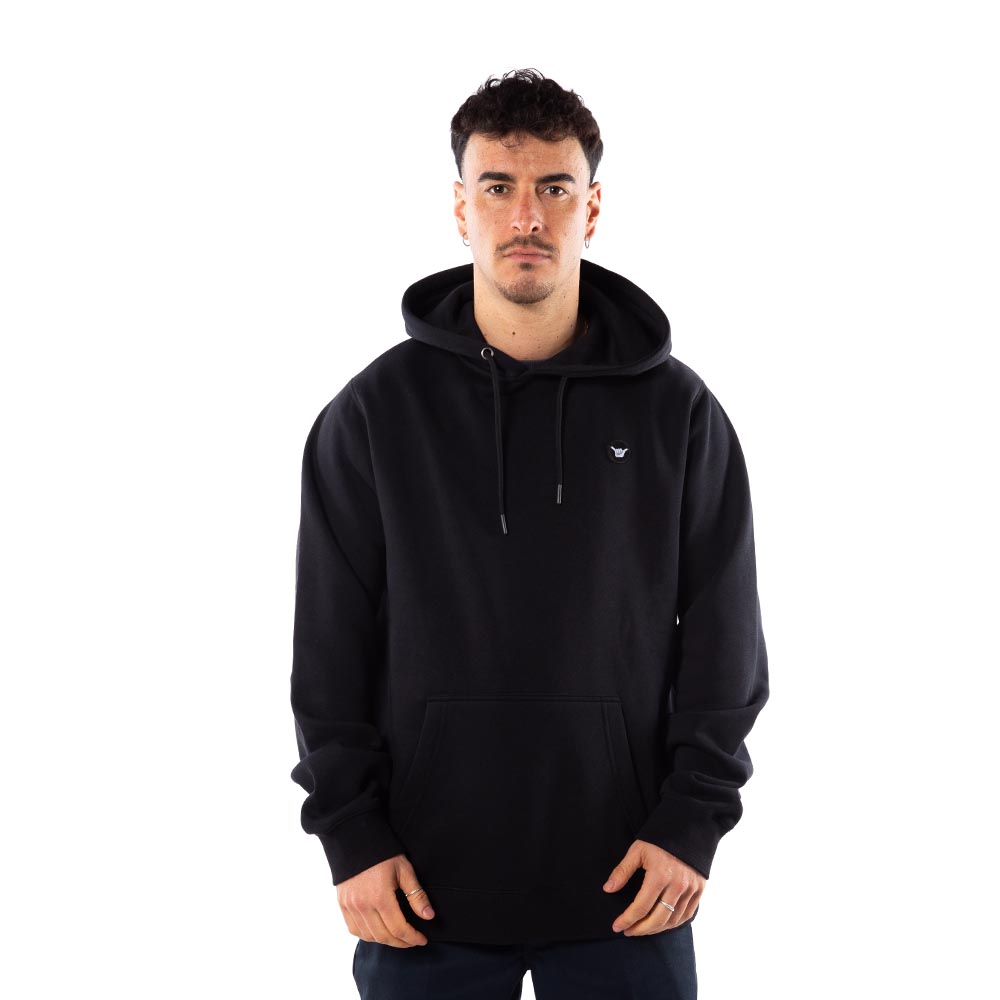 Polerón Hombre Hang Loose Hoodie Black Shaka Essencial