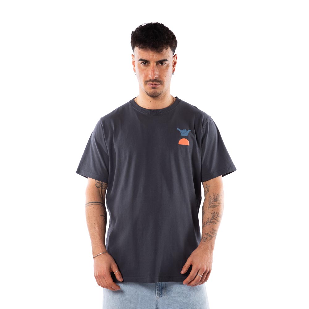 Polera Hombre T-Shirt Hang Loose Dark Shadow Spirit Aloha