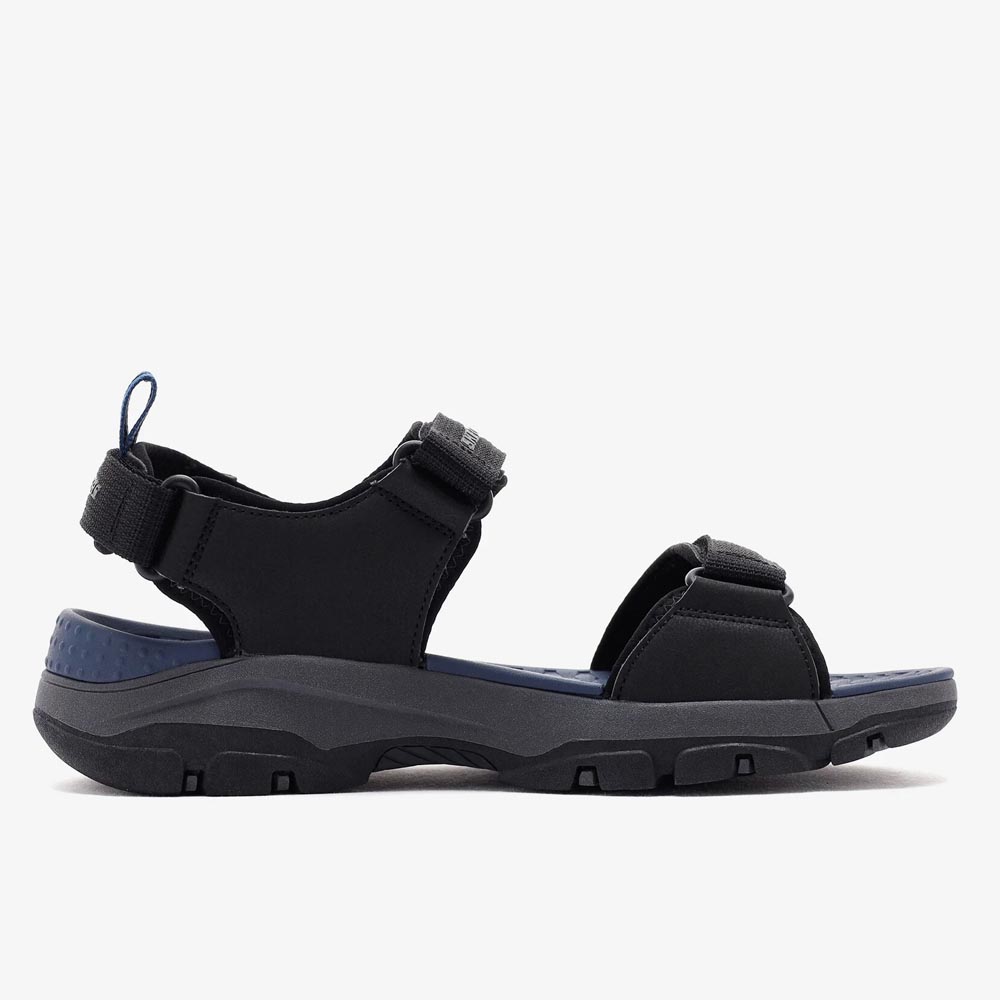 Sandalias Hombre Skechers Relaxed Fit Tresmen-Ryer Negro