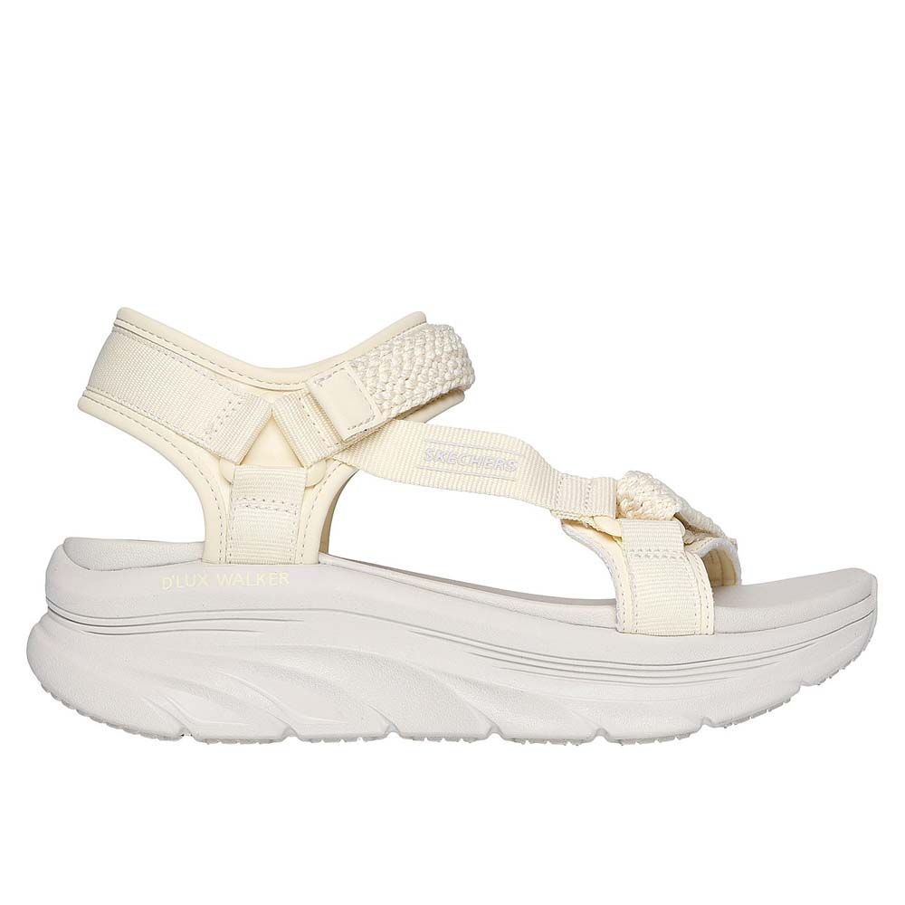 Sandalias Mujer Skechers D'lux Walker Yel