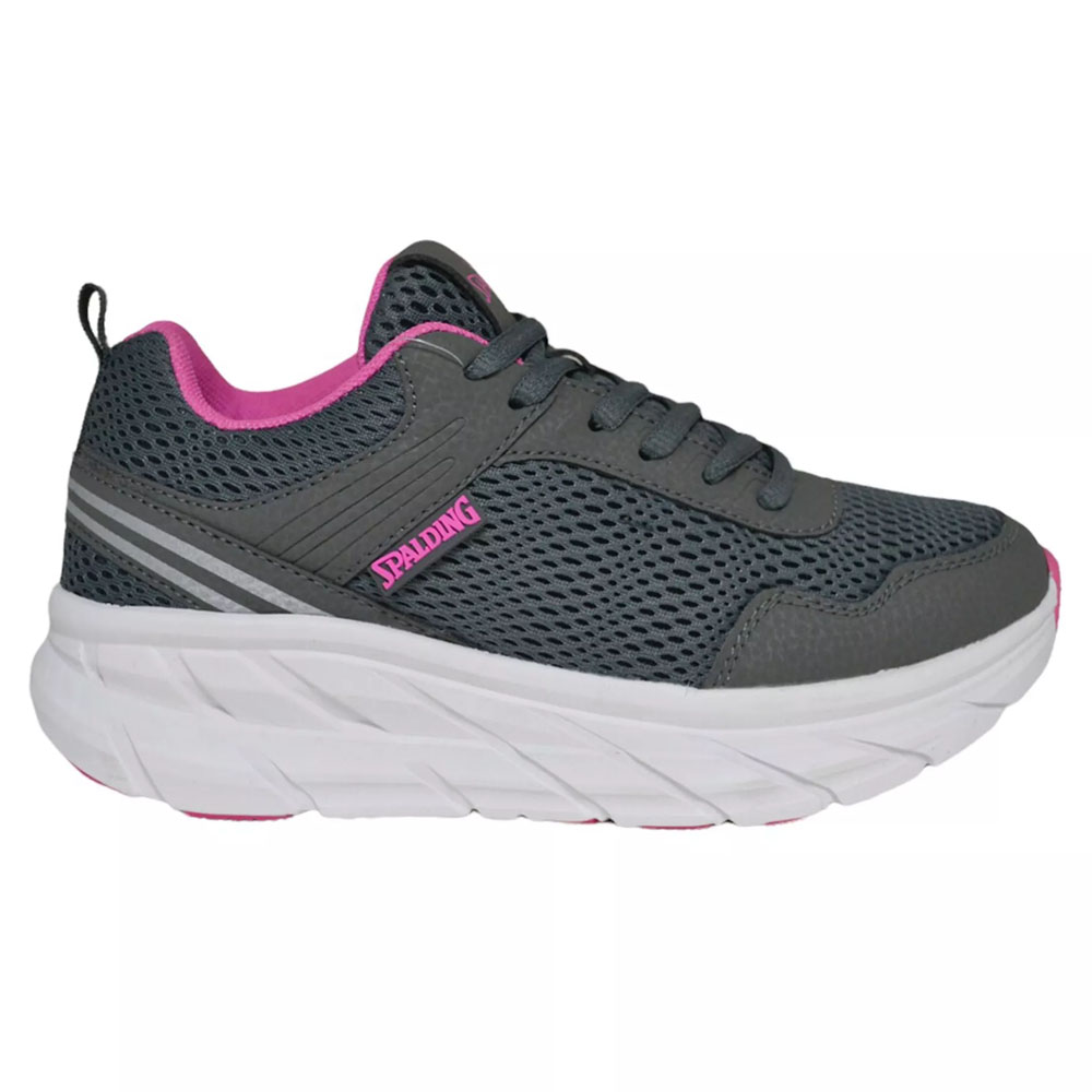 Zapatillas Mujer Fitness Spalding ZFF2032 Gris Fucsia
