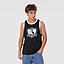 Polera Tank Top Hombre Colo Colo Negro Escudo