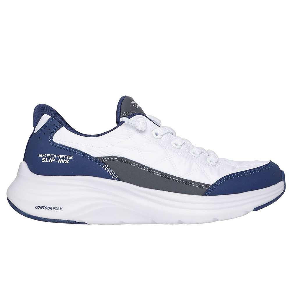 Zapatillas Niña Skechers Slip-Ins Contour Foam Cozy Fit Blanco
